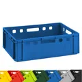 Produktbild: Fleischkiste E2 blau 60x40 Lagerkiste Eurobox lebensmittelecht robust, stapelbar