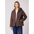 Produktbild: STREET ONE Parka mit Kapuze braun 46 EU