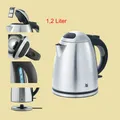 Produktbild: WMF Wasserkocher Stelio 1,2 Liter - 2400 Watt - Cromargan matt (Edelstahl)