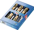 Produktbild: Stechbeitelsatz 6,10,12,16,20,26mm Weißbuchenh.Ulmer Form 6-tlg.Krt.KIRSCHEN