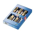 Produktbild: Kirschen Stechbeitelsatz 6,10,12,16,20,26mm Weißbuchenh.Ulmer Form 6-tlg.Krt.