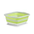 Produktbild: Zeller Falt-Schüssel 2 in 1 Kunststoff hellgrau/grün