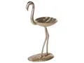 Produktbild: Dekofigur Schale aus Aluminium Flamingo gold 57 cm Dekoration Sanen