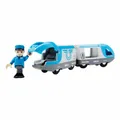 Produktbild: BRIO Blauer Reisezug Batterielok 3-tlg. Holzeisenbahn Eisenbahn Holz Spielzeug