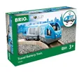 Produktbild: Brio World Eisenbahn Zug Blauer Reisezug Batterielok 3 Teile 33506