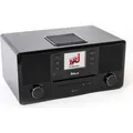 Produktbild: Block Design-Radio Aurora DAB DAB+ UKW integrierter CD-Player 2,8 Zoll Farbdisplay Fernbedienung Bluetooth - Schwarz - Schwarz