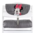 Produktbild: Hauck Hochstuhlauflage Disney Deluxe - Minnie Grey, Sitzpolster Sitzkissen – Sitzauflage für Alpha Hochstuhl