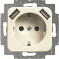 Produktbild: Busch-Jaeger SCHUKO-2x (2CKA002011A6263)