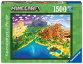 Produktbild: Ravensburger Puzzle 17189 - World of Minecraft - 1500 Teile Minecraft Puzzle für Erwachsene und Kinder ab 14 Jahren
