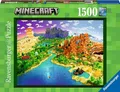Produktbild: Puzzle 1500el World of Minecraft / Świat Minecrafta 171897 RAVENSBURGER