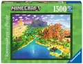 Produktbild: Ravensburger Puzzle 17189 - World of Minecraft - 1500 Teile Minecraft Puzzle 14+