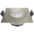 Produktbild: Sigor Einbauleuchte 68 Diled Eckig 6W 380lm 3000K stahl 36° dim