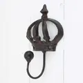 Produktbild: Wandhaken Krone Garderobenhaken Kleiderhaken rostig vintage Dekohaken Garderobe