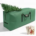 Produktbild: Weihnachtsbaum Tasche | 120 × 51 × 38 cm | Mit 5 Karten | Stabile Tragegriffe  | Doppelreißverschluss  | ONBEST