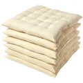 Produktbild: STUHLKISSEN 6er-Set creme 40/40/6,5 cm