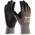 Produktbild: ATG 12x MaxiFlex Handschuh Ultimate AD-APT 2455-9 gr/sw Gr.09