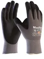 Produktbild: (12 Paar) ATG Handschuhe 42-874 Montagehandschuhe MaxiFlexUltimateAD-APT 12 x grau/schwarz 9