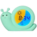 Produktbild: Alecto BC100BUNNY - pädagogischer Schlaftrainer, Nachtlicht und Wecker, Hase (Minzgrün)