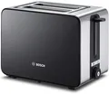 Produktbild: Bosch Kompakt Toaster ComfortLine TAT7203, Edelstahl-Brötchenaufsatz, 1050W