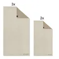 Produktbild: JOOP Handtuchset: 1600 Doubleface Farbe Creme, 3x Handtuch+ 2x Gästetuch, NEU