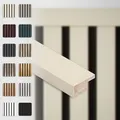 Produktbild: HEXIM Abschlussleiste 137,5x2,7cm passend für unsere Akustikpaneele - flexible Lamellenwand Holz MDF Wandpanelee Lamellenverkleidung Wandverkleidung (1 Abschlussleiste Palomino - APAH01)