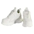 Produktbild: Buffalo Damen Schuhe Sneaker Schnürschuh CLD Chai, Farbe:Weiß, Schuhgröße:EUR 39, Artikel:-Triple White