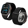 Produktbild: Armband Spigen WBF1 Armband für Apple Watch 44 / 45 / 46 / 49 mm - Schwarz