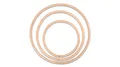 Produktbild: creativ company Holzringe, 3er-Set