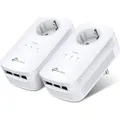 Produktbild: TP-Link Powerline AV1300 Starter Kit Gigabit-Powerline-KIT, HomePlug AV2