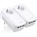 Produktbild: Gigabit-powerline-set Tl-pa8030pkit, Av1200, 3 Lan-ports - Tp-link