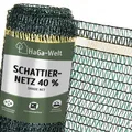 Produktbild: Schattiernetz Sichtschutznetz Sonnenschutz Netz HaGa® 40% 3m Höhe (Meterware)