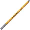 Produktbild: Stabilo Fineliner Point 88, Art No. 88/96, dunkelgrau, 10 Stück