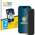 Produktbild: BROTECT Sichtschutzfolie für Apple iPhone 17 Pro Anti-Spy Privacy Folie Blaulicht-Schutz (2 Stk., Apple iPhone 17 Pro) (4360113)