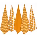 Produktbild: Premium Geschirrtuch aus 100% Reiner Baumwolle für die Küche Set mit 5 Küchen...