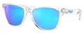 Produktbild: Oakley Sonnenbrille Frogskins (Glasfarbe: Prizm sapphire) transparent kristallklar 9013D0 - 1 Brille