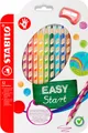 Produktbild: STABILO Buntstift STABILO EASYcolors - 12er Pack mit Spitzer, für Rechtshänder, Made in Germany
