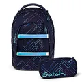 Produktbild: Satch Pack Schulrucksack Set 2tlg. inkl. Schlamperbox (Purple Laser)