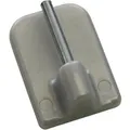 Produktbild: Gardinia Klebehaken für Vitragestangen Ø 11 mm Silber 4-er Pack