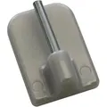 Produktbild: Klebehaken Silber Matt, Höhe 11 Mm, 4 Stück Vitragestangen - Gardinia