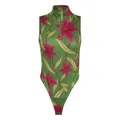 Produktbild: adidas Women's x Farm Rio Bodysuit, preloved Lime/Bahia Magenta/Crew Green, XL