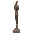 Produktbild: Skulptur Statue Figur Liebespaar Liebe Paar Hochzeit Eisen Garten 67cm (a)