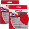 Produktbild: 2x SONAX Schwammapplikator Super Soft 2Stk Wachs Versiegelung Pflege Lotionen