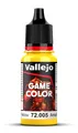 Produktbild: Vallejo 72.005 Moon Yellow 18 ml - Game Color