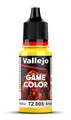 Produktbild: 72.005 Moon Yellow (18ml) Game Color Vallejo Acrylicos Vallejo Farben NEU