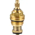 Produktbild: tecuro Universal Ventiloberteil 1/2 Zoll, mit Rückflussverhinderer für Armaturen und Ventile - Gold