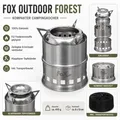 Produktbild: Fox®Outdoor Edelstahl Outdoor-Ofen FOREST Kocher