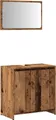 Produktbild: vidaXL 2-tlg. Badmöbel-Set Altholz-Optik Holzwerkstoff