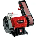 Produktbild: EINHELL Stand-Bandschleifer TC-US 350, Doppelschleifer, rot