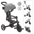 Produktbild: GLOBBER EXPLORER TRIKE FOLDABLE 4in1 schwarz-grau