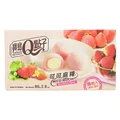 Produktbild: TW Q Mico Mochi Strawberry 80g Klebreiskuchen Reiskuchen Mochis Erdbeer Geschmac